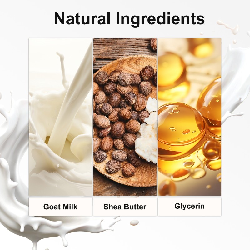 Organic Exfoliating Hydrating Protects Against Uv Damage Private Label Goat Milk Hand Cream Wholesale