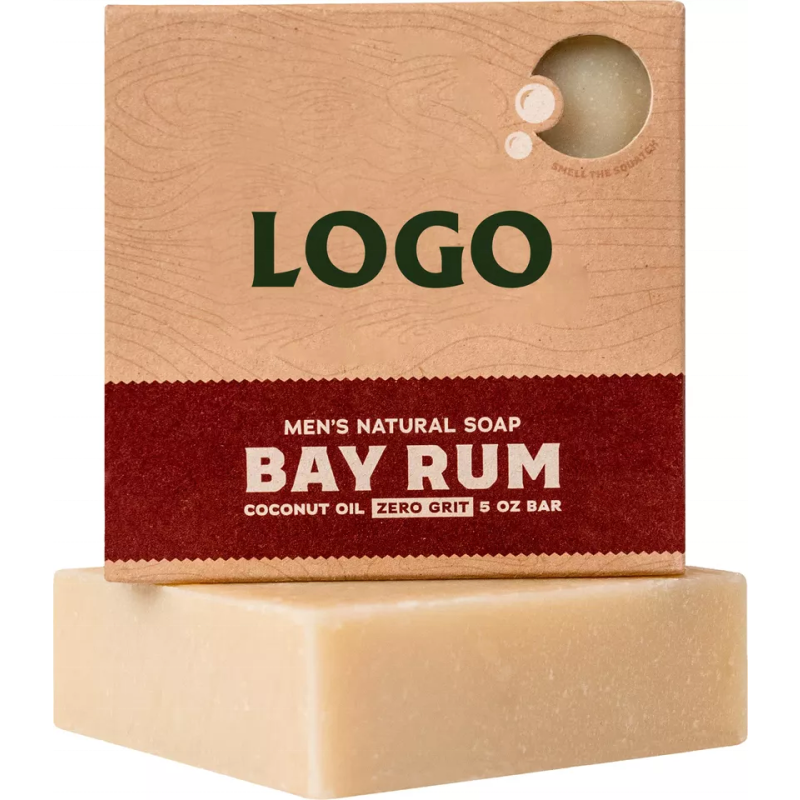 Private Label All Natural Goat Milk Handmade Moisturizing Men Soap Bar for Face Beard Bath Wash Care