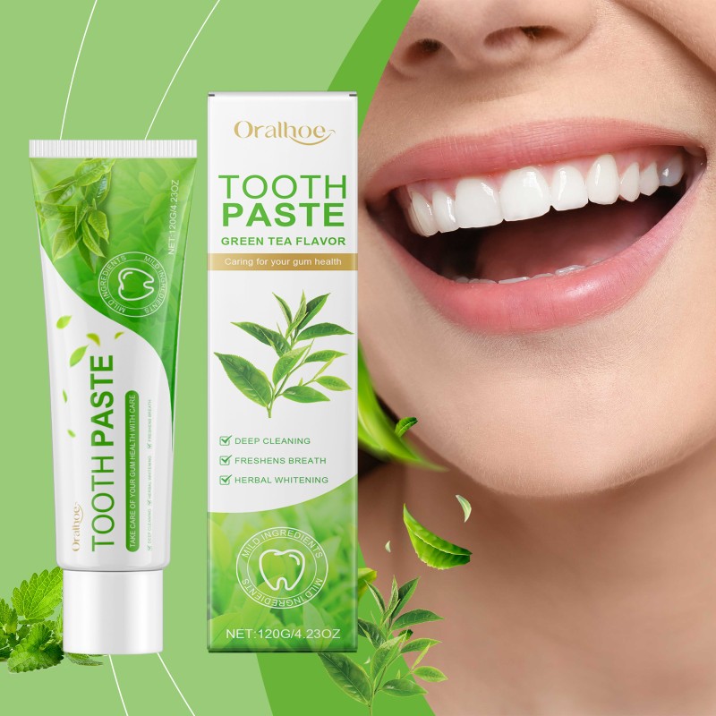 Green Tea Toothpaste Manufacturer - Charcoal Whitening