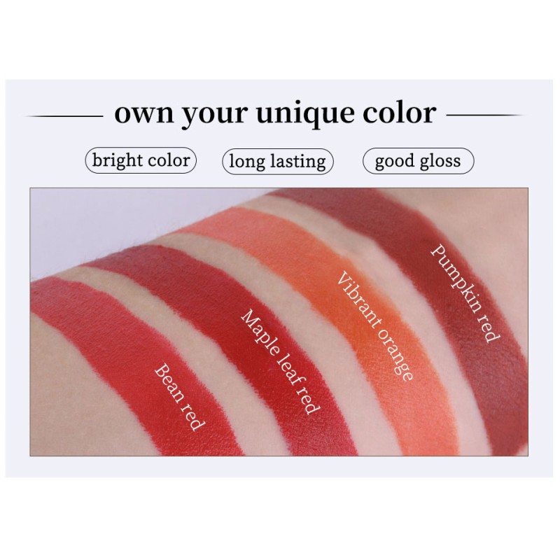 Matte Lipstick Factory - Nude Red Waterproof