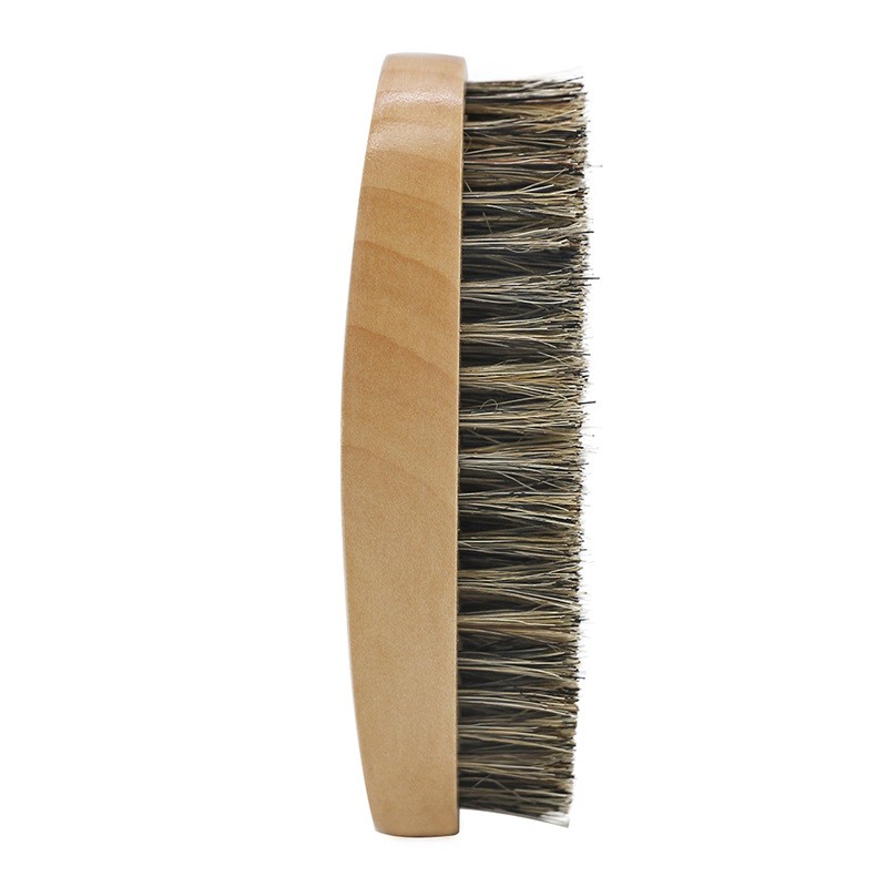 Beard Brush Manufacturer - Oval Wooden Boar