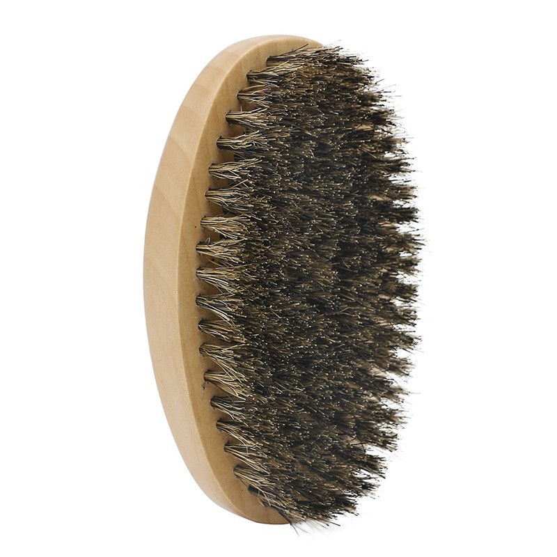 Beard Brush Manufacturer - Oval Wooden Boar