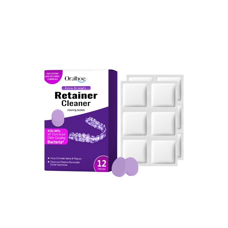 Denture Cleaner Factory - Tablet Form White