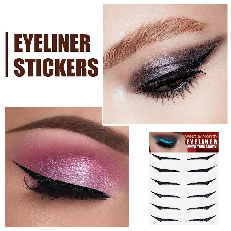 Eyeliner Sticker Supplier - Reusable 6 Pairs