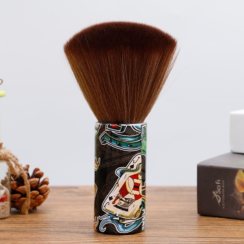 Barber Brush Factory - Wooden Handle Large