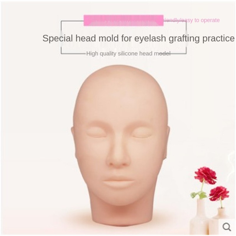 Eyelash Mannequin Manufacturer - Training Head