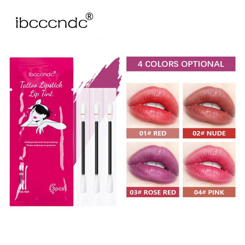 Tattoo Lipstick Supplier - Cotton Swab Application