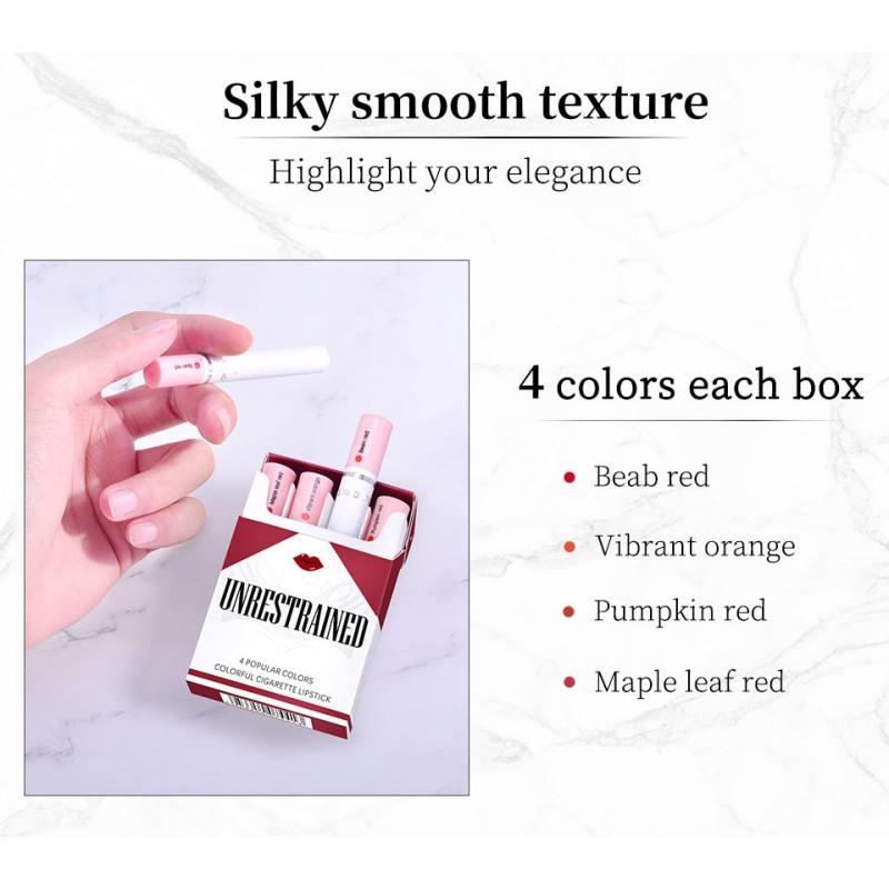 Matte Lipstick Factory - Nude Red Waterproof