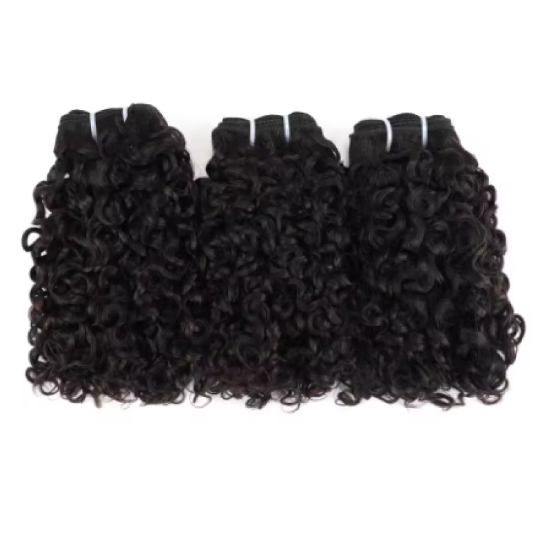 Curly Hair Bundles Supplier - Double Wefts Machine