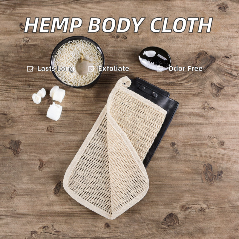 Hemp Bath Brush Manufacturer - Natural Exfoliating