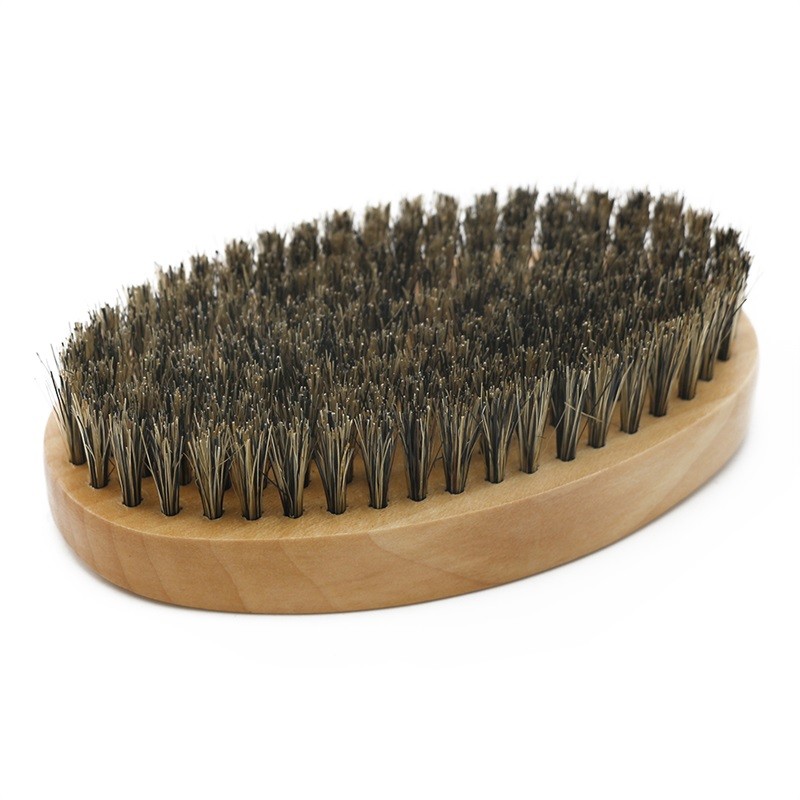 Beard Brush Manufacturer - Oval Wooden Boar