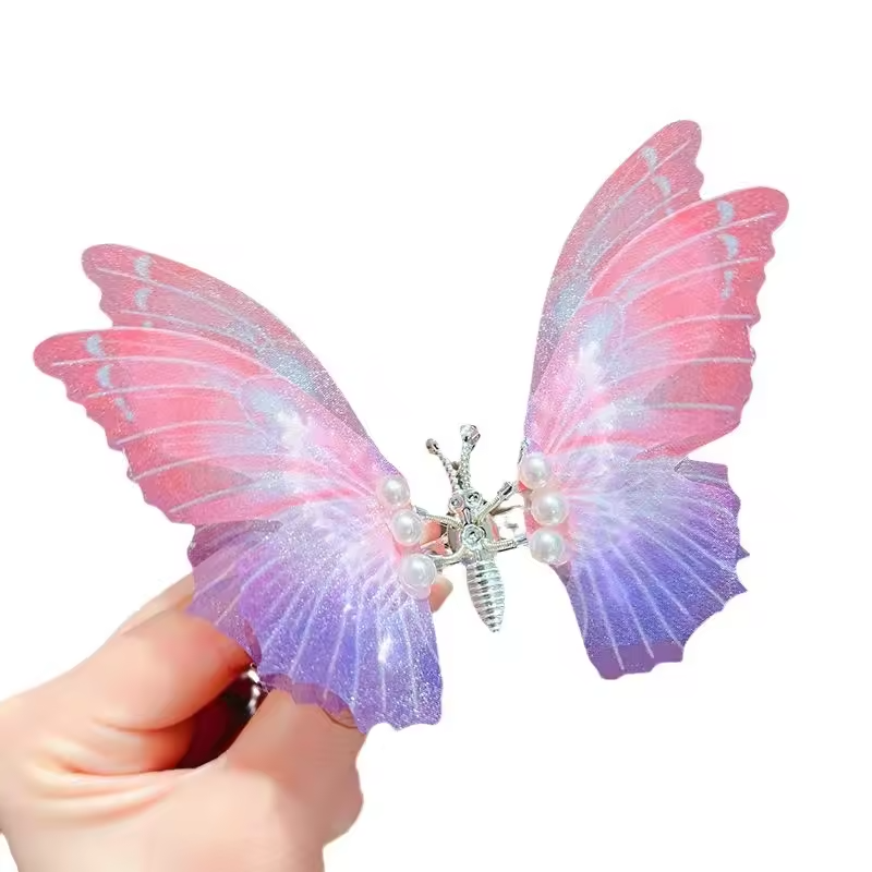 Hair Clip Supplier - Gradient Butterfly