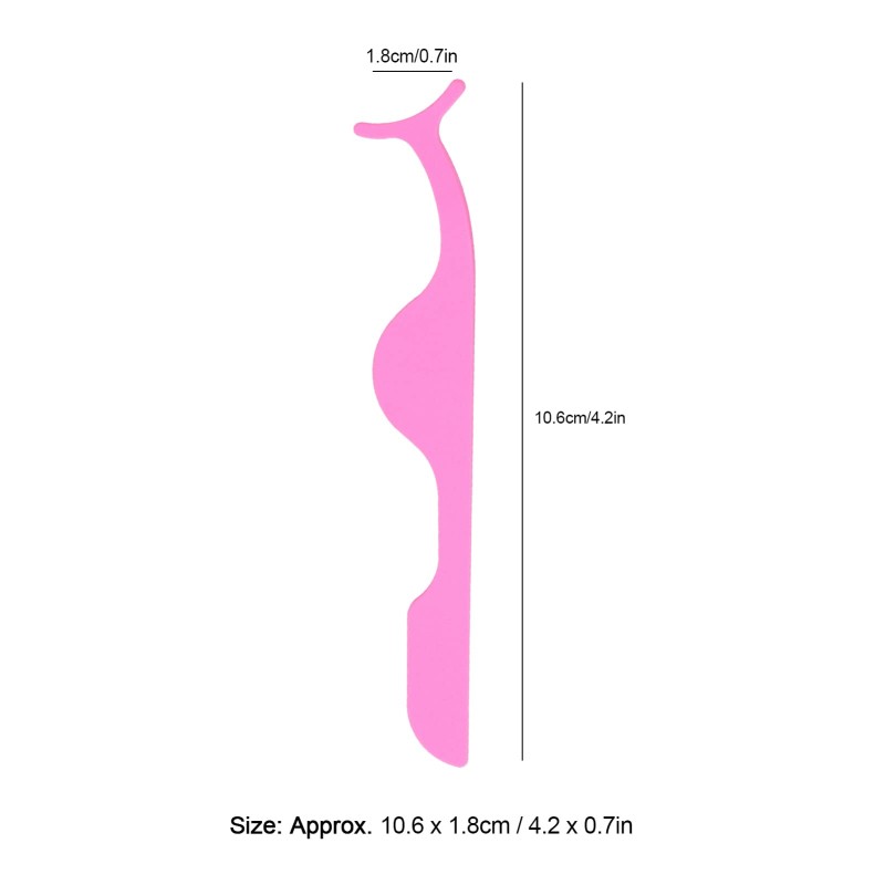 Eyelash Tweezers Factory - Pink Stainless Steel