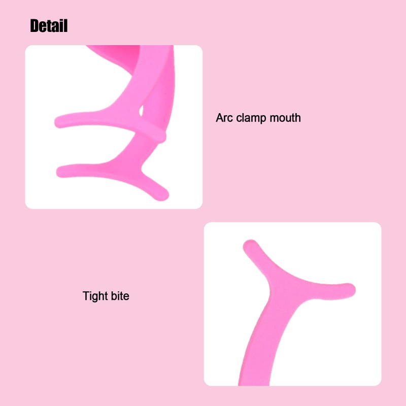 Eyelash Tweezers Factory - Pink Stainless Steel