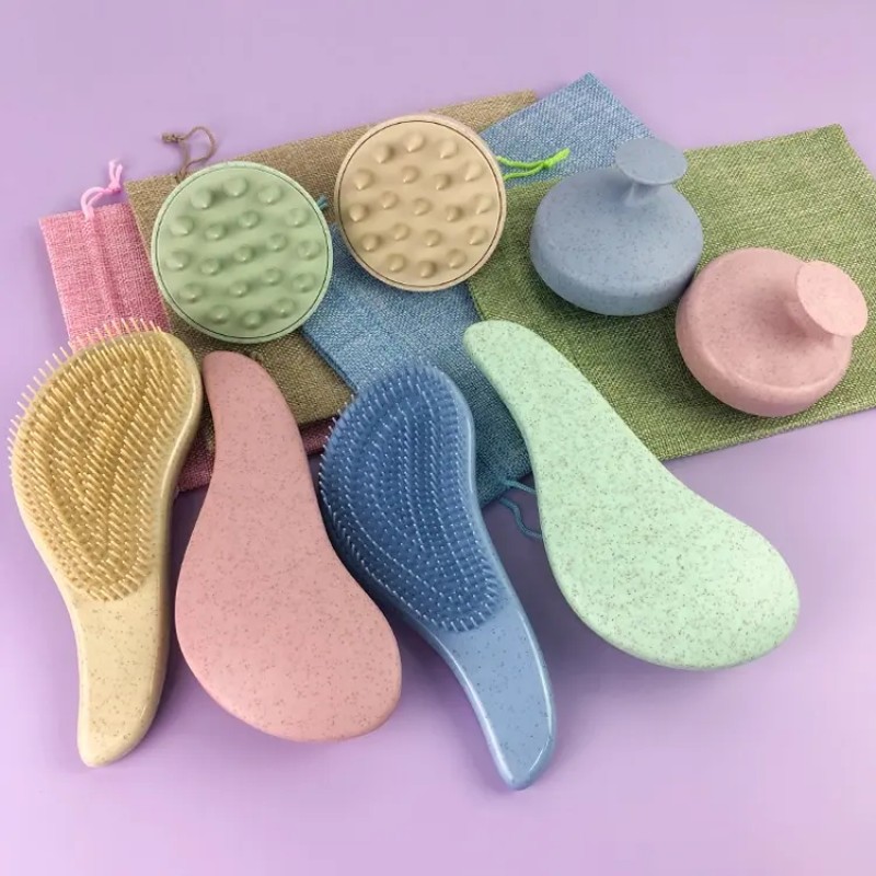 Hairbrush Factory - Wheat Straw Eco-Friendly