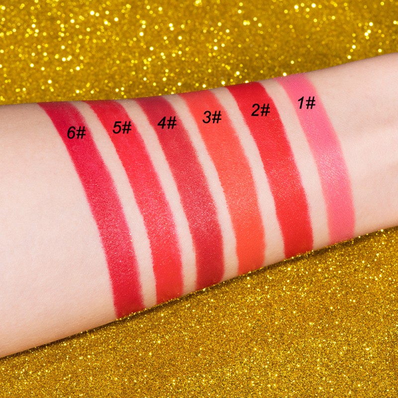 Gold Foil Lipstick Factory - 6 Colors Custom