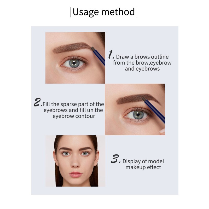 Eye Brow Pencil Factory - Slim Waterproof Custom