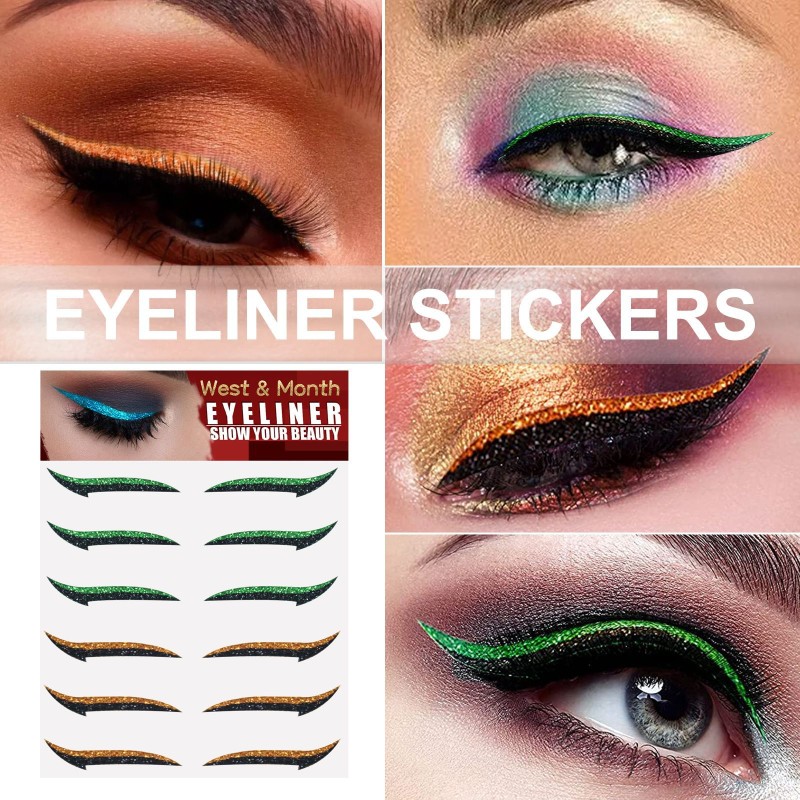 Eyeliner Sticker Supplier - Reusable 6 Pairs