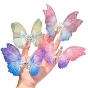 Hair Clip Supplier - Gradient Butterfly