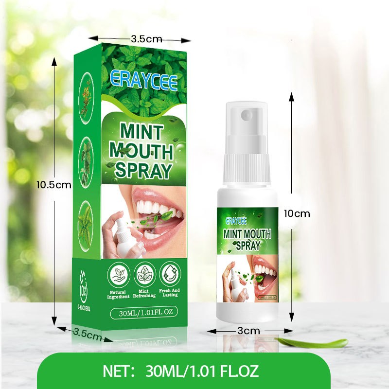 Mouth Spray Factory - Mint Flavor Portable