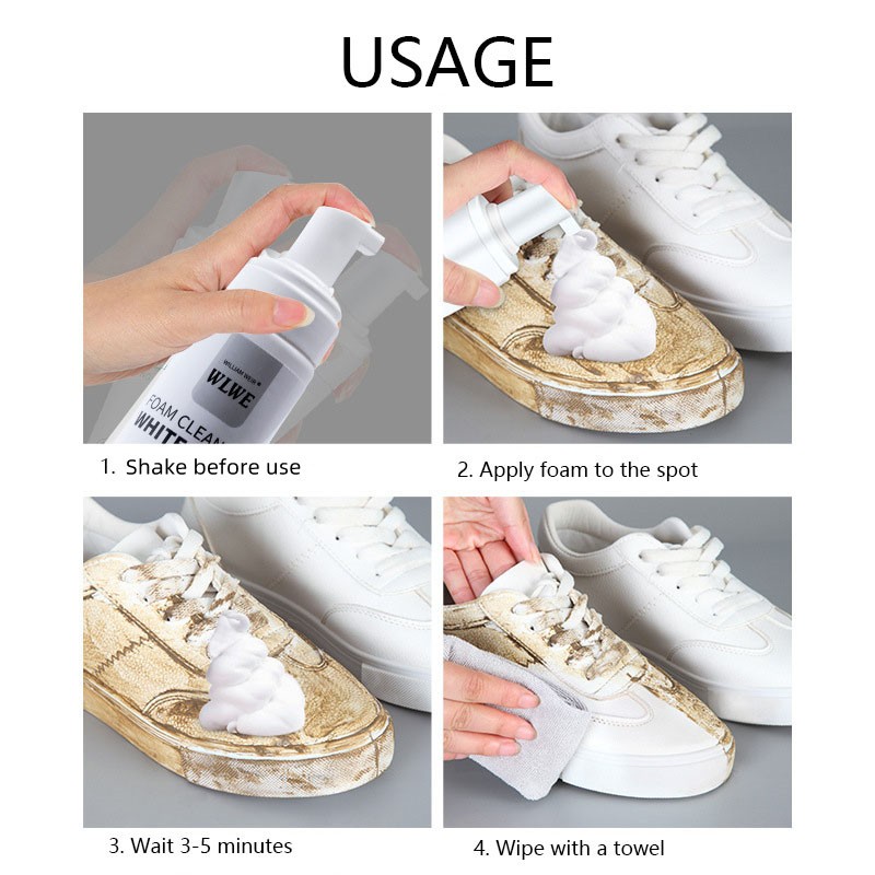 Shoe Cleaner Manufacturer - Foam Sneaker Care