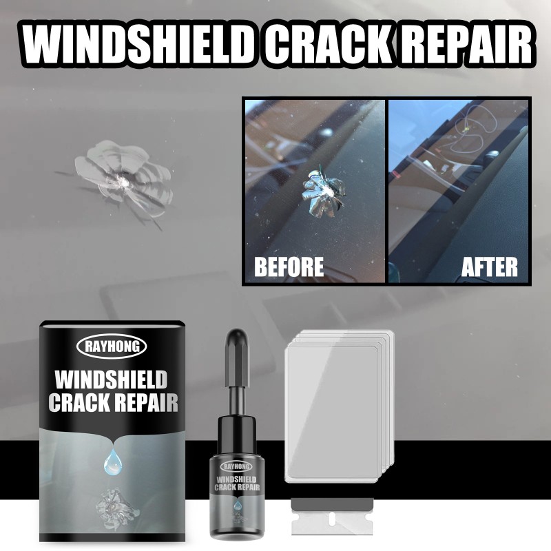 Glass Repair Fluid Factory - Windshield Crack Set