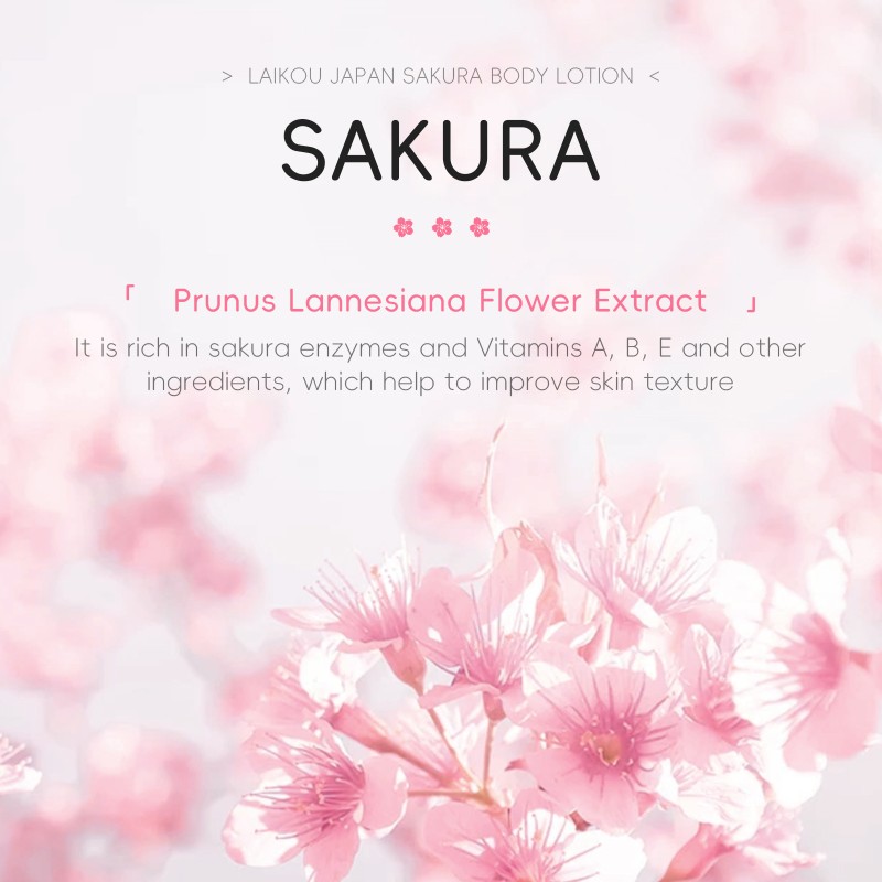 Body Lotion Manufacturer - SAKURA Whitening