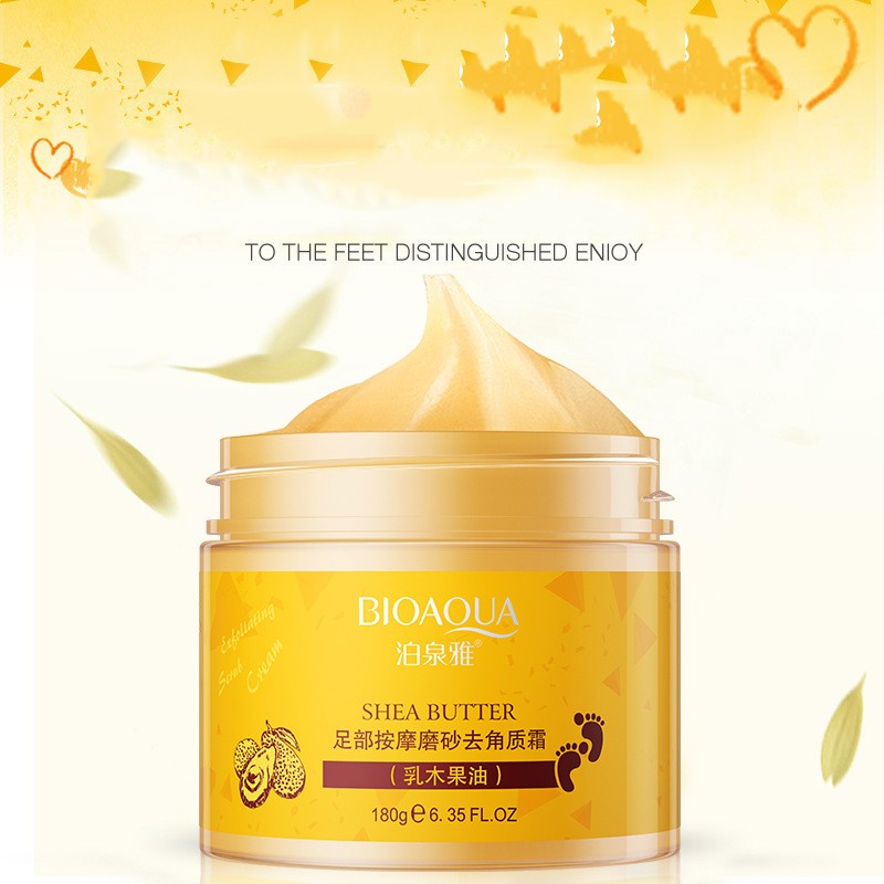 Foot Cream Manufacturer - Shea Butter Peeling