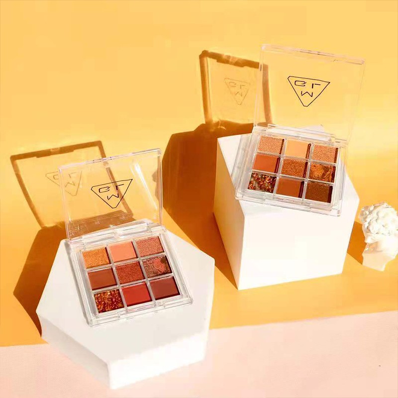 Powder Eyeshadow Factory - 9 Colors Matte No Brand