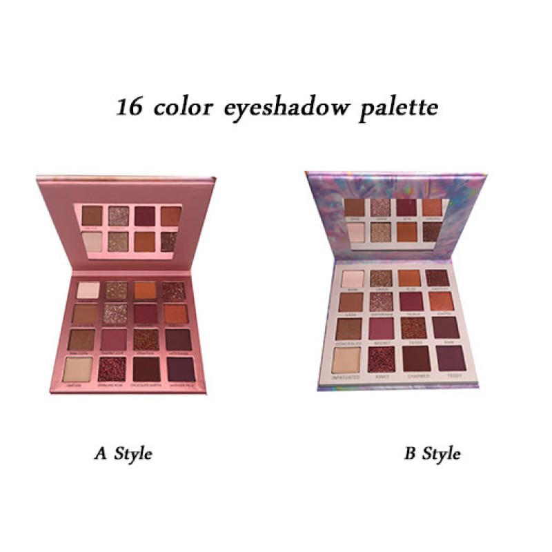Eyeshadow Palette Factory - 16 Color Glitter Matte