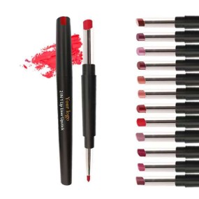 Lip Liner Set Supplier - 2 in 1 High Pigment
