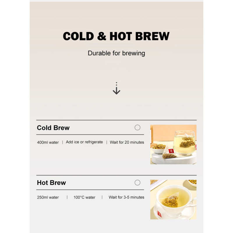 Organic Buckwheat Tea Supplier - Crisp Taste