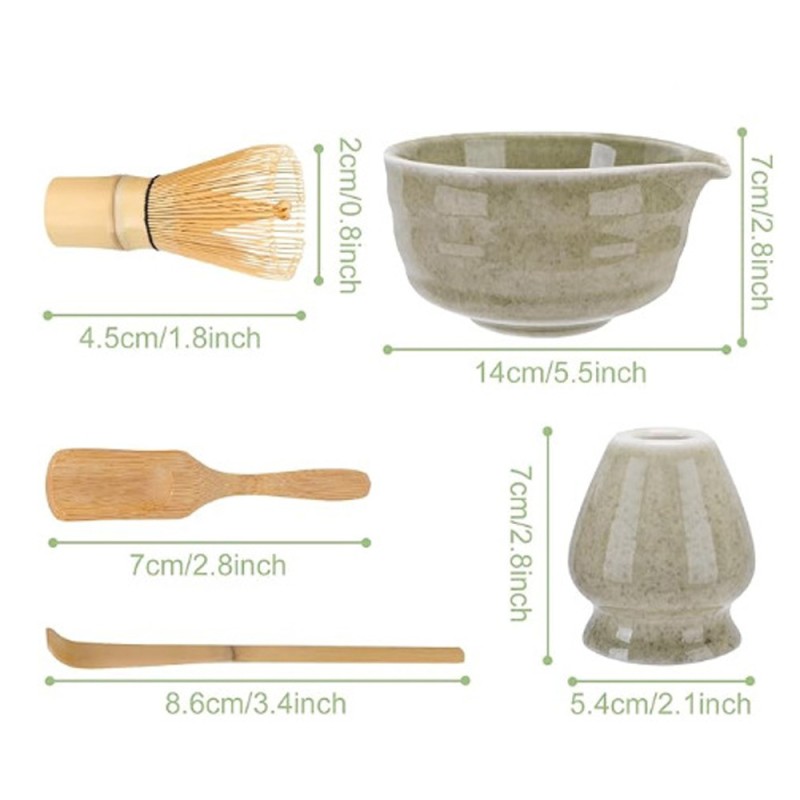Matcha Whisk Set Supplier - 7 Piece Gift Kit