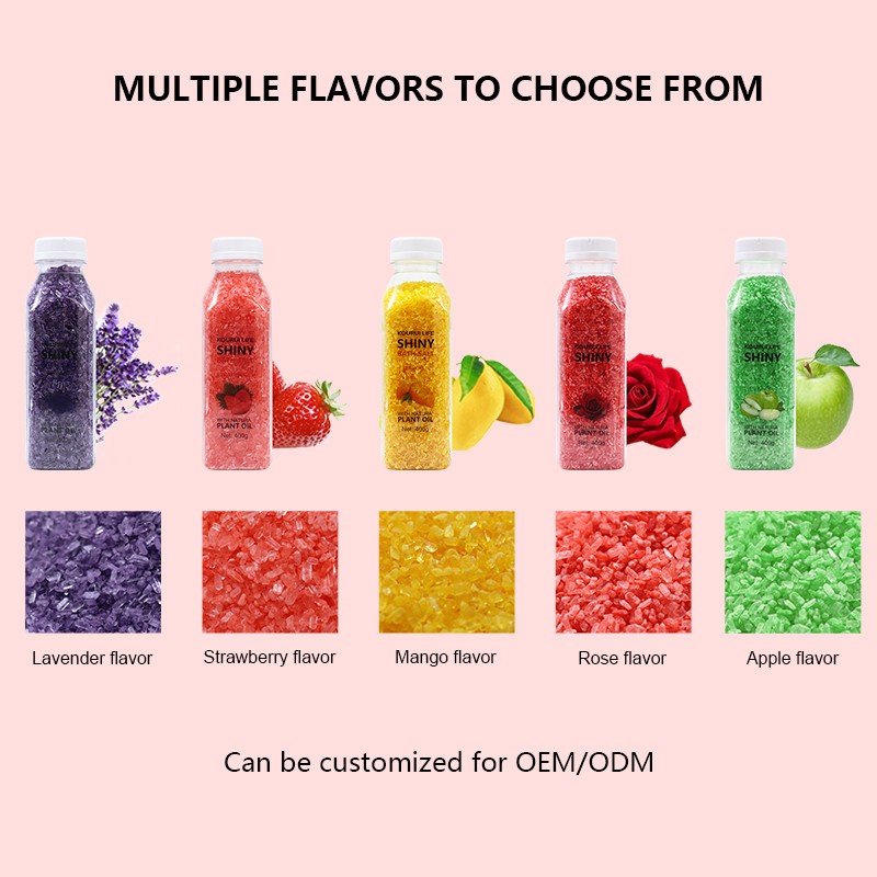 Body Scrub Salt Supplier - OEM Natural Exfoliating Blend