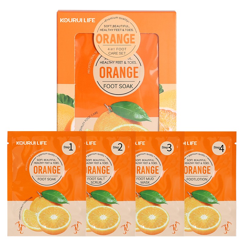 Pedicure Salt Manufacturer - Orange Fragrance Kit