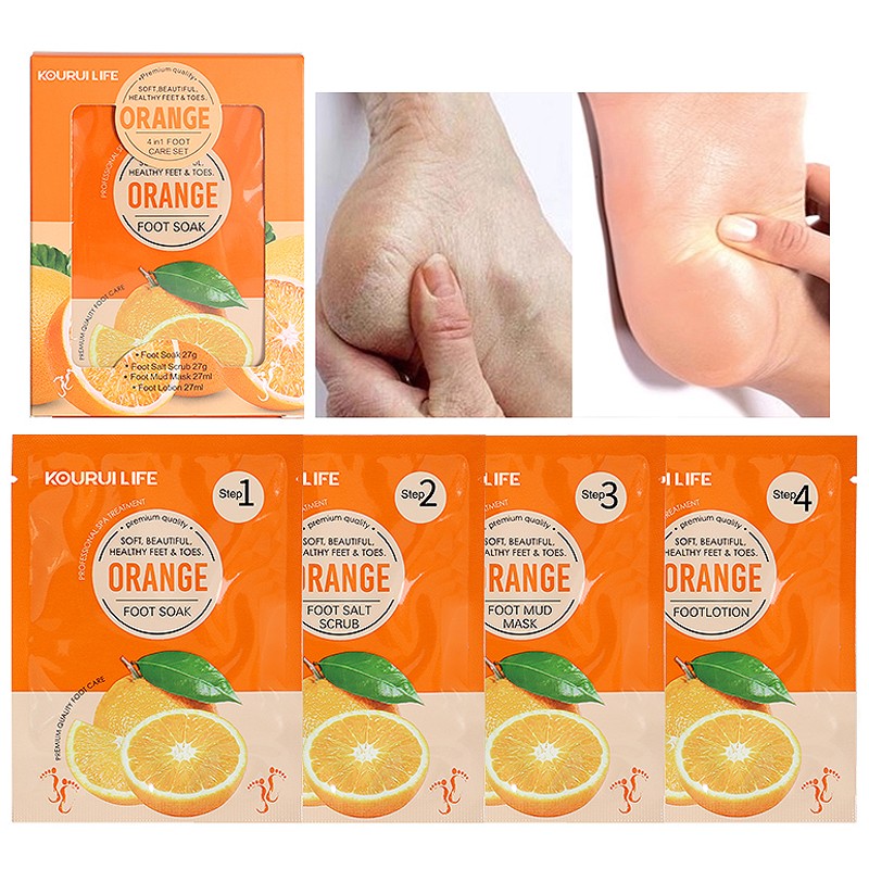 Pedicure Kit Factory - Deluxe 4 Step Treatment