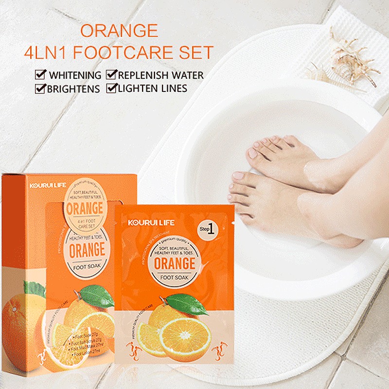 Pedicure Salt Manufacturer - Orange Fragrance Kit