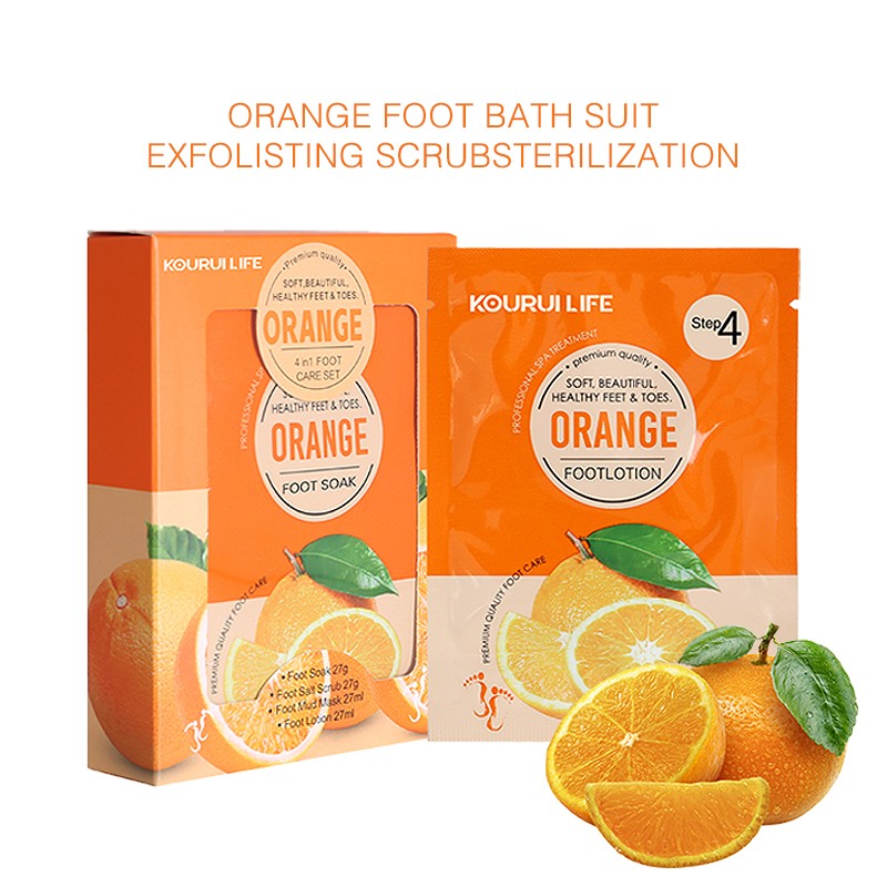 Pedicure Salt Manufacturer - Orange Fragrance Kit