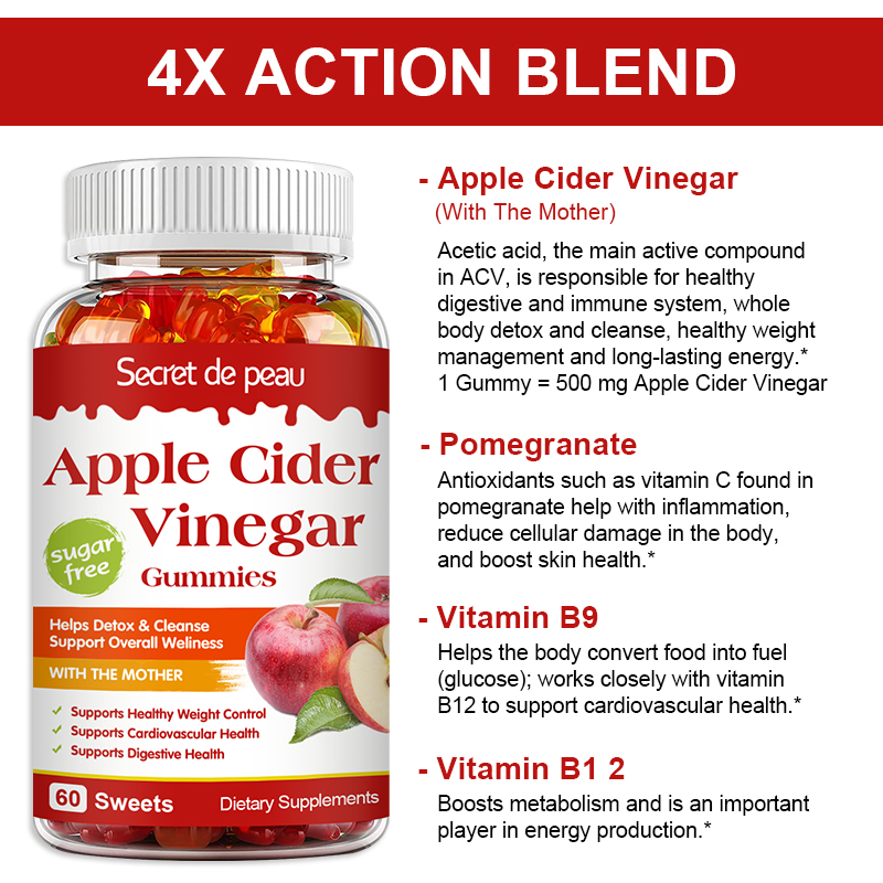 Apple Cider Vinegar Gummies Factory - Enzyme Detox