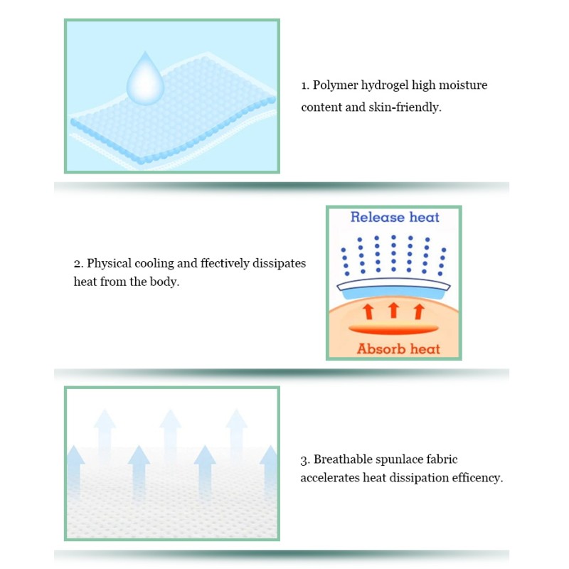 Cooling Adhesive Patch Factory - Long Lasting Fever Relief Gel