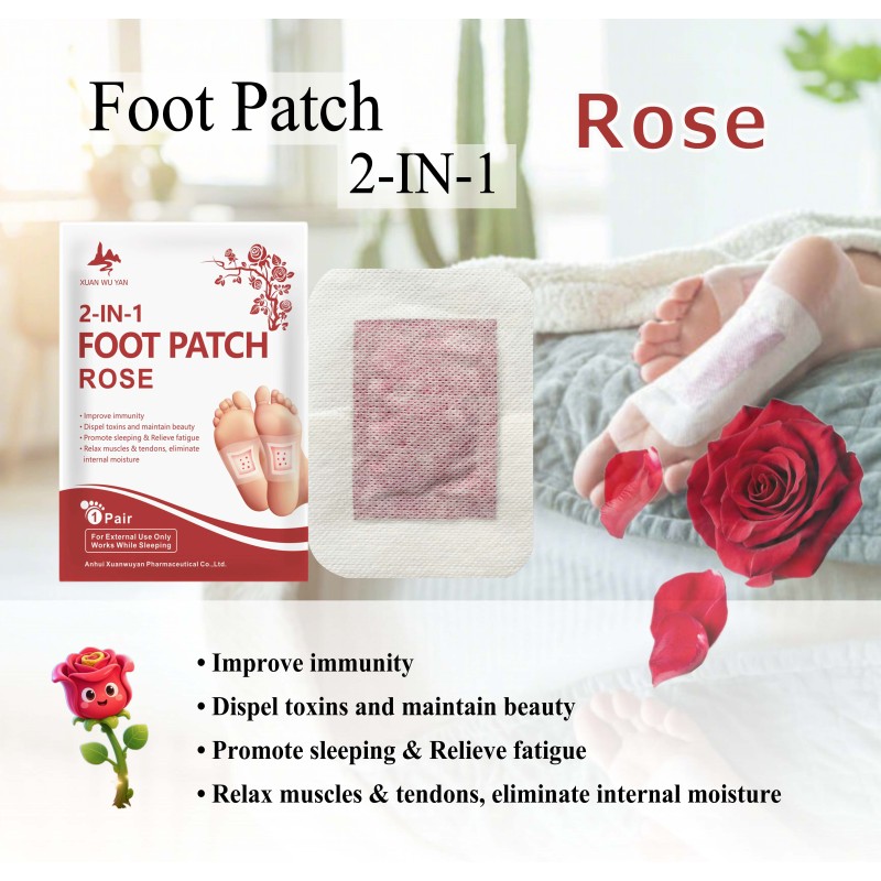 Detox Foot Patch Factory - Quick Effect Bamboo Vinegar Sleep Improvement