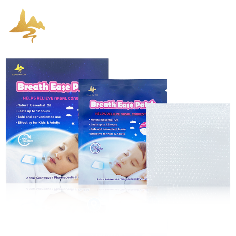 Baby Nasal Patch Factory - Peppermint Essential Oil Breathing Aid