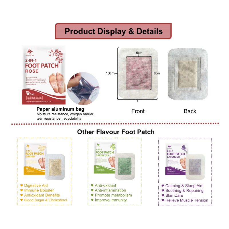 Detoxifying Foot Patch Supplier - Cleansing Sleep Improvement Patch