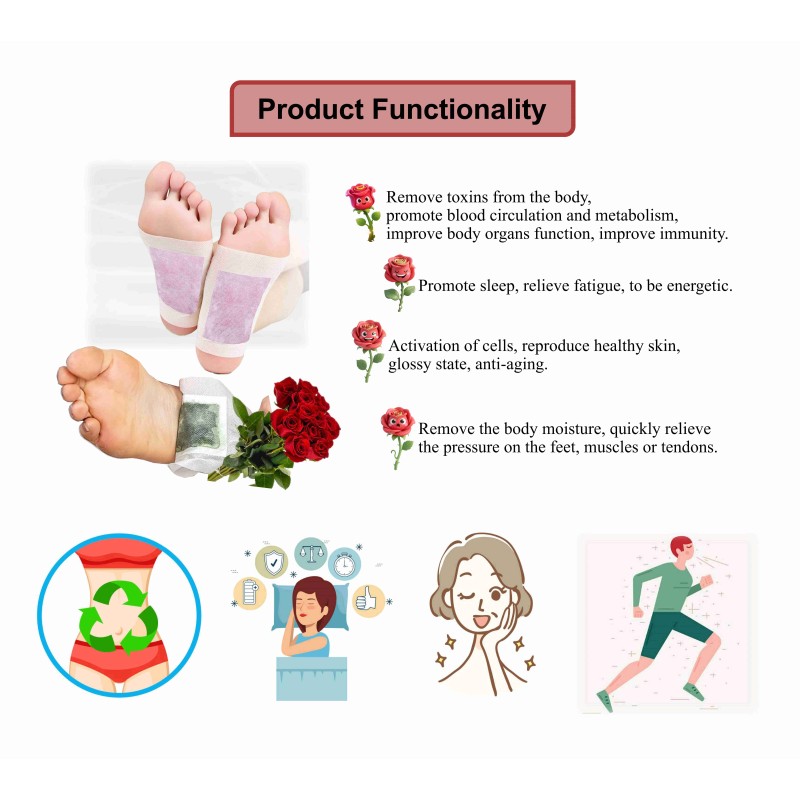 Detoxifying Foot Patch Supplier - Cleansing Sleep Improvement Patch