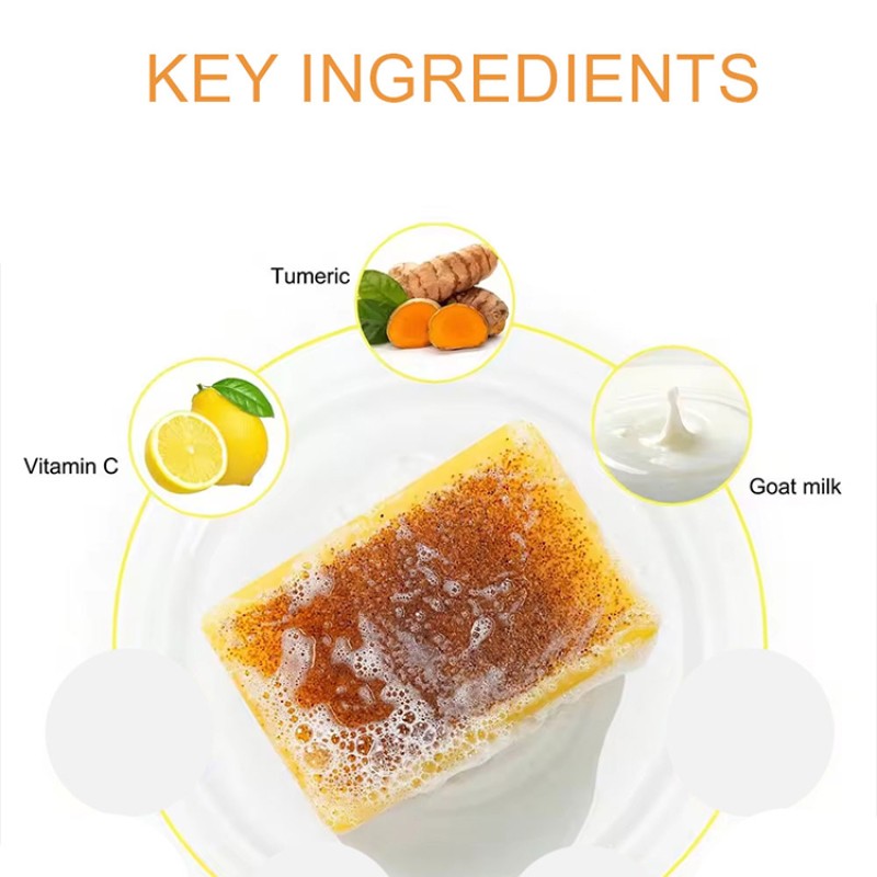 Turmeric Honey Soap Factory - Oatmeal Exfoliation