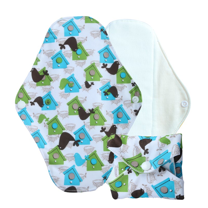 Sanitary Period Pads Supplier - Digital Printed Washable 18x25cm