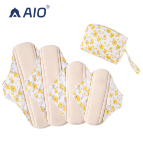 Cloth Menstrual Pads Manufacturer - 5pcs Antibacterial Organic Cotton