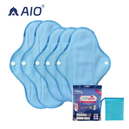 Cloth Sanitary Napkins Factory - 6pcs Waterproof High Absorbency
