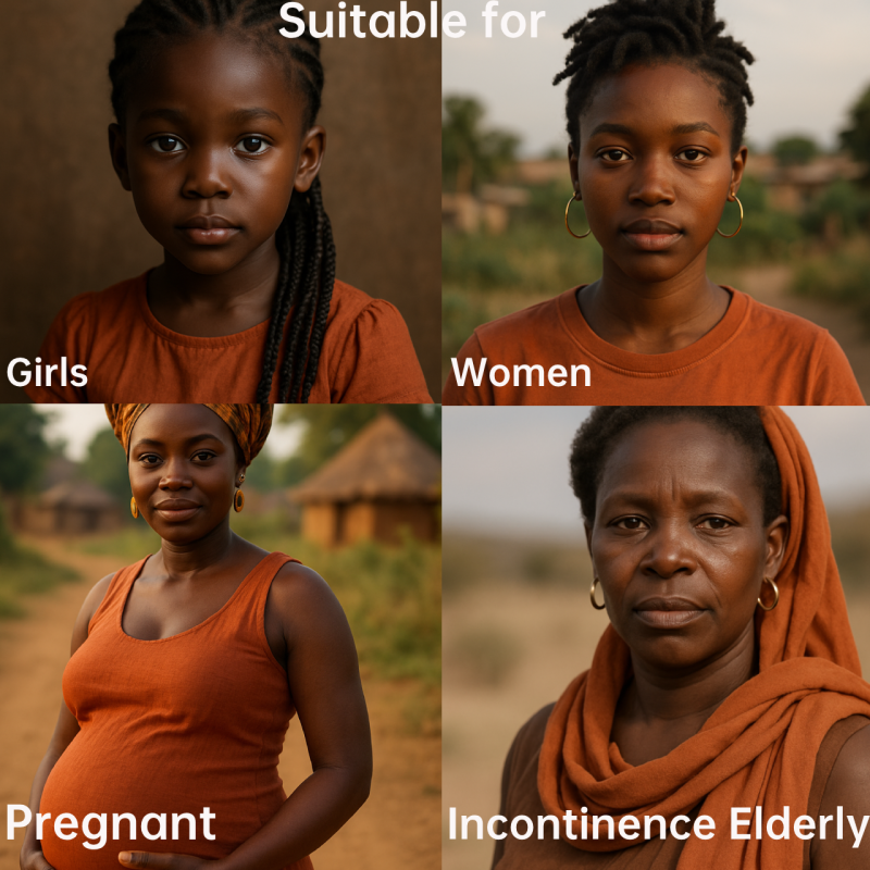 Sanitary Pad Factory - Antibacterial Bamboo Charcoal with Wet Bag