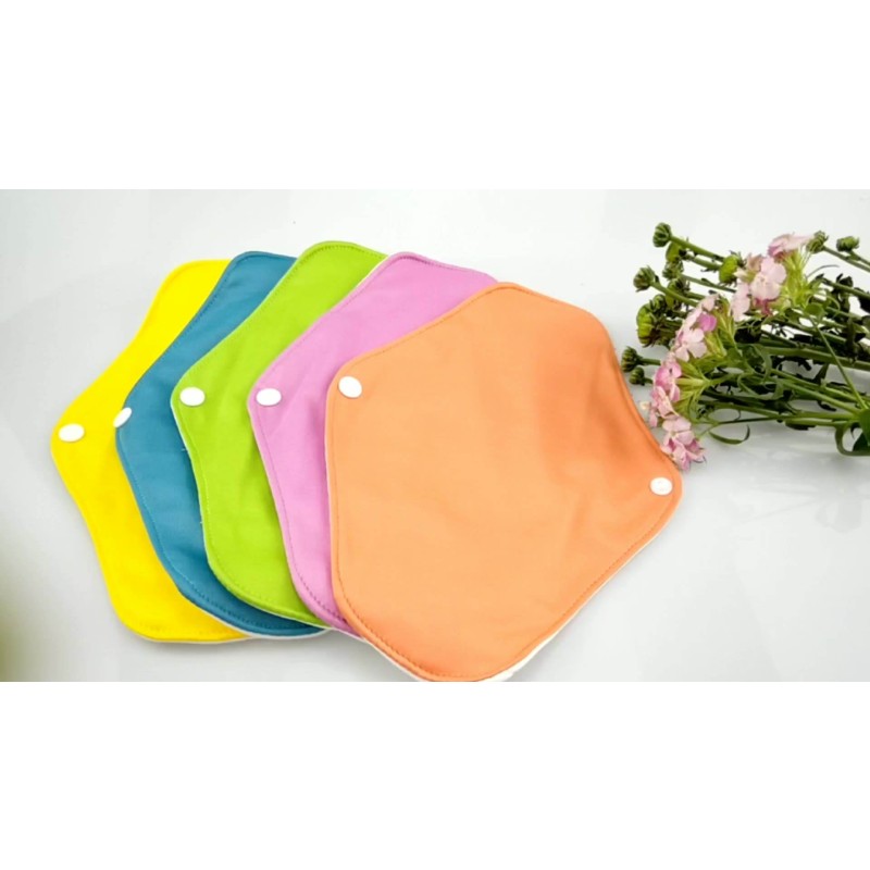 Sanitary Pads Factory - Plain Solid Color Bamboo Cotton